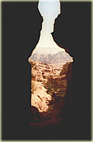 Auf dem Weg zum el-Deir