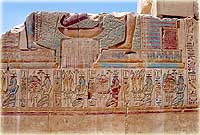 Detail der prächtigen Reliefs