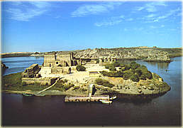 Die Insel Agilka, obwohl man immer Philae sagt