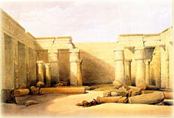 David Roberts Medinet Habu